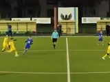 VIDEO: A masterpiece goal from his own half of the pitch in the DYFLU from a 13-year-old talent