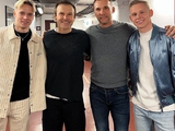Andriy Shevchenko, Alexander Zinchenko and Mikhail Mudrik attended the Okean Elzy charity concert in the UK (PHOTO)