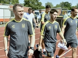 The national team of Ukraine held the first training session under the leadership of Serhiy Rebrov (PHOTOS)
