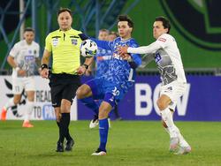 Запись переговоров арбитров в эпизодах матча «Полесье» — «Динамо»