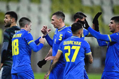 «Лехия» — сборная Украины — 0:2. ВИДЕО голов