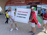 Iranian fans mocked England defender Harry Maguire
