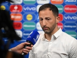Domenico Tedesco: "The first half against Ukraine was good, but then fear crept into our hearts"