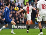 Chelsea - Southampton - 0:1. Englische Meisterschaft, Runde 24