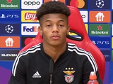 David Neres: "I expect a very difficult game against Dynamo"