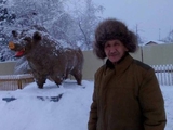 Росіян на Новий рік знову “порадували” скульптурою з гною: 