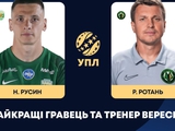 УПЛ оголосила найкращих тренера і футболіста вересня