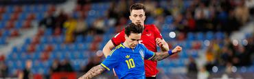 Товарищеский. Украина — Албания — 1:0. Обзор матча, статистика