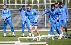 «Динамо» готується до матчу з «Оболонню» : Кабаєв повернувся до загальної групи з певними обмеженнями