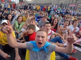 Фан-зона в Киеве собрала рекордное количество болельщиков 