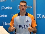 Andriy Lunin came out of vacation earlier to join Real Madrid