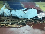 В Казахстане ураган сорвал крышу со стадиона (ФОТО, ВИДЕО)