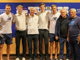 Jacques Leman visits Dynamo training camp
