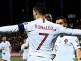 Роналду стал лучшим бомбардиром в истории отборочных этапов чемпионата Европы