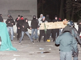 Польские болельщики устроили погром в Каунасе