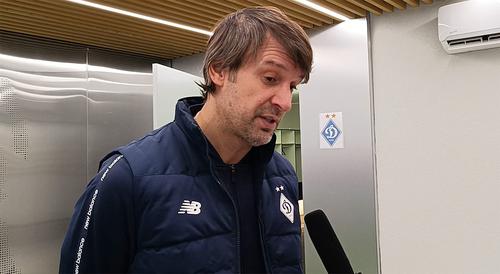 Koloss" - "Dynamo" - 1:1. Post-match interview. Alexander Shovkovsky: "We always find it difficult to play in Kovalivka" (VIDEO)