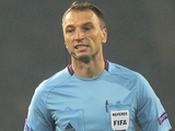 Жабченко перепутал карточки в матче Лиги Европы (ВИДЕО)