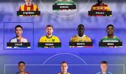 Украинский легионер «Гурника» попал в сборную тура чемпионата Польши