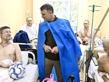 Serhiy Rebrov: "It is an honour for me to visit and support wounded Ukrainian soldiers" 