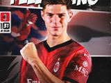 It's official. "AC Milan sign defender Pellegrino from Atletico Platense