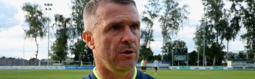 Sergei Rebrov: "I hope that in a day or two Mikolenko and Sudakov will be in the general group".