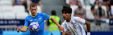 Die Nationalmannschaft der Ukraine ist mit einer Niederlage in die Olympischen Spiele 2024 gestartet. Irak (U-23) - Ukraine (U-2