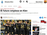 «Пим, пам, пум — и вуаля!» — Испанские СМИ о матче «Динамо» — «Барселона»