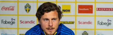 Пресс-конференция. Виктор Линделеф: «С нетерпением жду завтрашнего матча»
