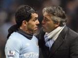 Роберто Манчини обсудит с руководством «Манчестер Сити» дальнейшую судьбу Карлоса Тевеса