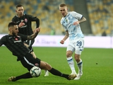 "Dynamo vs Zorya: scoring charts