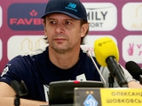 "Rukh vs Dynamo - 1:2. Aftermatch press conference. Shovkovskiy: "We have no right to lose our face in any situation"