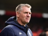 "Leicester" is in talks with former "Aston Villa" coach Dean Smith