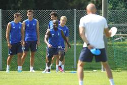 "Dynamo im Trainingslager in Österreich: Morgentraining nach dem Spiel gegen Aris