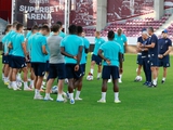 VIDEO: Dinamo Bucharest open training session at Giulesti
