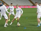ФОТОрепортаж: тренировка сборной Украины в Белграде за день до матча с Сербией