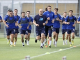  Dynamo's first full training day after the holidays