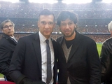 Андрей Шевченко посетил матч «Барселона» — ПСЖ