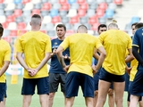 Die Olympiamannschaft der Ukraine bestreitet heute ein Freundschaftsspiel gegen Paraguay