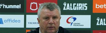 «Может это смешно, но наша цель — основной этап Лиги чемпионов», — главный тренер «Жальгириса» после 2:0 с «Хамрун Спартанс»