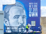 "Tottenham prepared a mural depicting Harry Kane (PHOTOS)