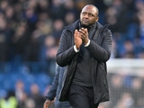 It's official. Vieira fired as Crystal Palace head coach
