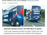 Французы подготовили к финалу чемпионский автобус (ФОТО)