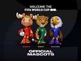 ФИФА представила маскотов ЧМ-2026 (ФОТО)
