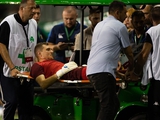 Volynets suffered a concussion in the match against Panathinaikos
