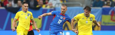 Statistiken zum Spiel Slowakei gegen Ukraine