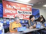 Противники «Газпрома» «поучаствовали» в пресс-конференции «Реала»