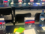 Representatives of the Russian Federation attended the UEFA Congress, but refused to give any comments (PHOTO)