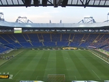 Как выглядят трибуны стадиона в Харькове на принципиальном матче "Шахтер" - "Заря" 