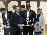 Victor Osimhen is named the best player of 2023 in Serie A by the Italian Footballers' Association