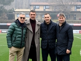 Andriy Shevchenko visited Milan's training session (PHOTO)